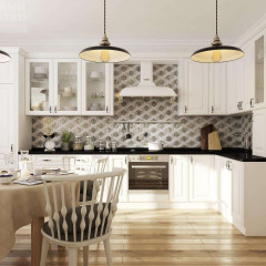 Кухня МДФ Пленка Сен-при 2