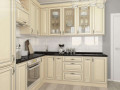 Светлая кухня Сен-при классик