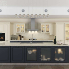 Белая кухня Рояле