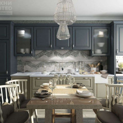 Кухня МДФ Пленка Сен-при колор