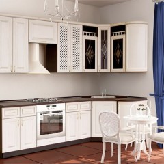 Угловая кухня МДФ Пленка «Алисия»