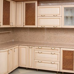 Угловая кухня МДФ Пленка «Прованс»