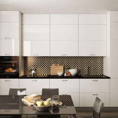 Кухня Лайф Хай тек белая