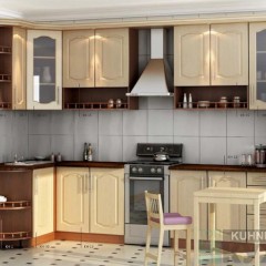 Кухня с фасадом МДФ Оптима