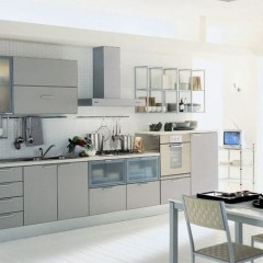 Кухня Дымка Хай тек