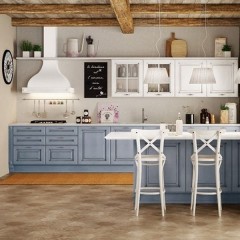 Кухня МДФ пластик Рейс