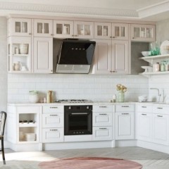 Кухня МДФ пластик Бланка Крем