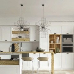 Кухня МДФ Фонтиналис белый