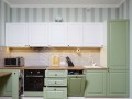 Кухня МДФ салатовая