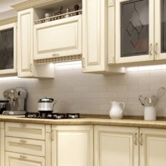 Кухня МДФ Valencia Кремовая