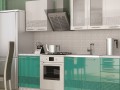 Кухня Модена-Бирюза глянцевая
