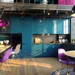 Кухня Тейт Хай тек