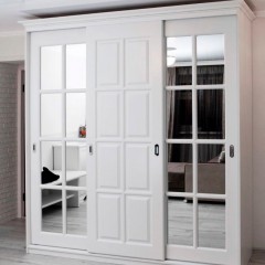 Шкаф-купе с зеркалом Прованс