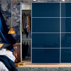 Шкаф-купе Индиго синий