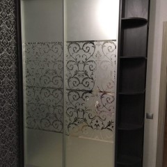 Шкаф-купе Пескоструй орнамент + терминал