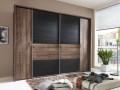 Шкаф-купе черного цвета Вонг