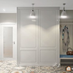 Шкаф Сканди минимализм 2