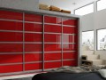 Шкаф-Купе Красный МДФ