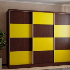 Шкаф-купе желтый Греция