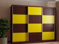 Шкаф-купе желтый Греция