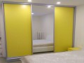 Шкаф-купе желтый Вена