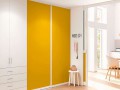 Шкаф-купе желтый Федел