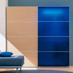 Шкаф-купе Сапфир синий