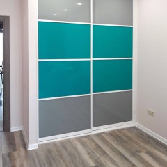 Шкаф-купе бирюзовый Селим