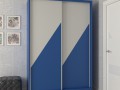 Шкаф-купе Синий ЛДСП