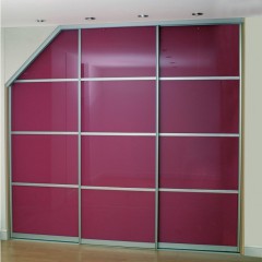 Шкаф-купе Розовый встроенный оракал 2