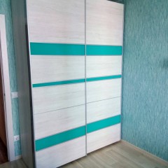 Шкаф-купе бирюзовый Энгин