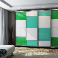 Шкаф-купе Генри зеленый
