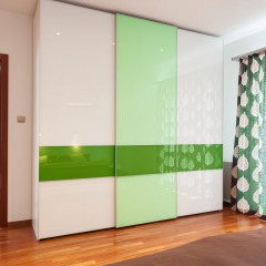 Шкаф-купе Эдвин зеленый