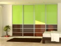 Шкаф-купе Элеон венге зеленый