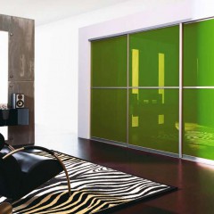 Шкаф-купе Невий зеленый