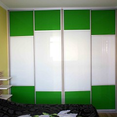Шкаф-купе Луи зеленый