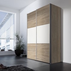 Шкаф-купе орех светлый 1