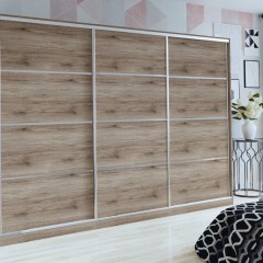 Шкаф-купе светлый орех Вито