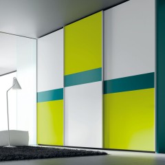 Шкаф-купе цветной Оливер