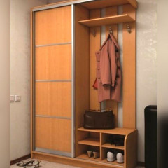 Шкаф-купе светлый орех Вэнни