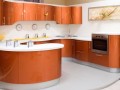 Кухня с радиусным фасадом Франческо