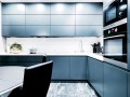 Кухня голубая Амелия