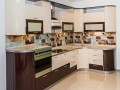 Кухня с радиусным фасадом Доменика