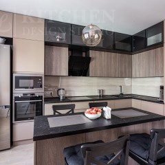 Кухня с антресолью Ванда