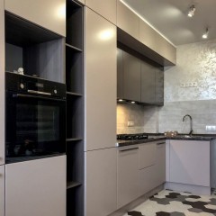 Кухня с антресолью Инес