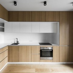 Кухня с антресолью Лия