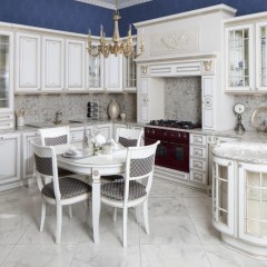 Кухня с патиной Маура