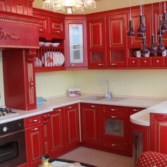 Кухня с патиной Орсина