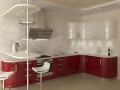 Кухня с барной стойкой Бенита