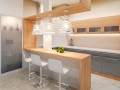 Кухня с барной стойкой Валерия